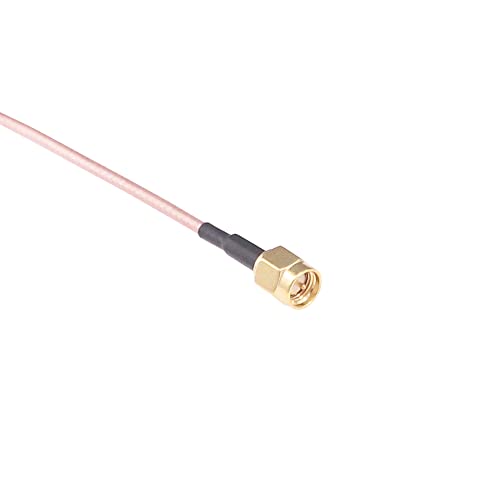 2pcs SMA macho a BNC macho con cable coaxial RG316 50cm miniatura 6