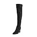 2022 Stivali Donna Tacco Alto Donna stivali estivi donna Stivali dritti Autunno Moda Tacco stivaletti estivi donna Scarpe di Cotone All'aperto Caldo Boots (Nero,38 EU)