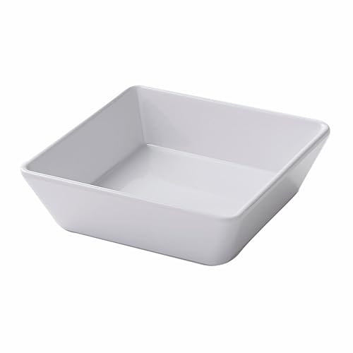 American Metalcraft MELSQ6 Melamine Bowl, Square-Shallow, 16 oz. image 2