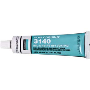 Dow Corning 3140 RTV Adhesive or Coating Clear tubo 3 oz miniatura 1