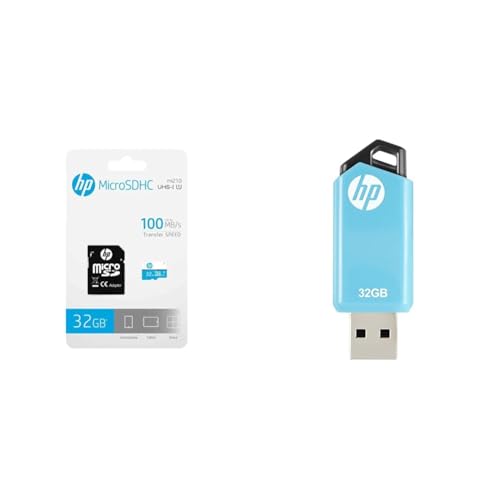Image of HP 32GB MicroSD Memory Card SDHC mi210 Class 10, UHS-I, U1 Card, Upto 100MB /s R, 2 Y Warranty