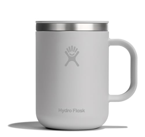 Hydro Flask Coffee Mug – Insulated Stainless Steel, Non Spill, Leak Resistant Travel Mug 24 Oz Birch Gray - image 1