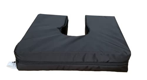 Coussin anti-escarres en fer à cheval imperméable en mousse anatomique HR
