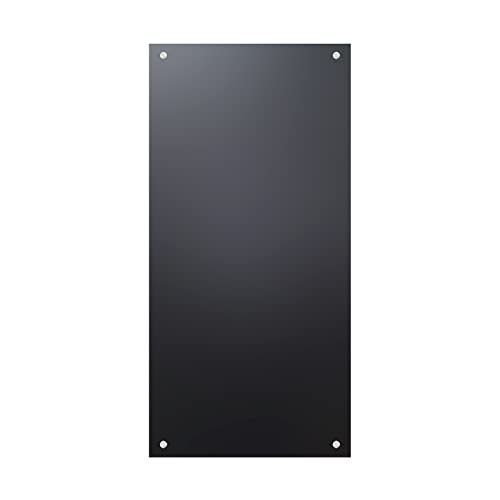 Wetterfeste Kreidetafel schwarz, 90 x 45 cm, mit Abstandshaltern Cover