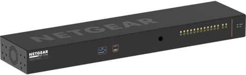 Image of NETGEAR AV Line M4250-12M2XF 14 Port Switch MSM4214X-TAANAS | L3 Managed | 12x1G /2.5G and 2x10G SFP+ | Rack-Mountable | Cloud Care's 3 Year Warranty SupportPlus Included
