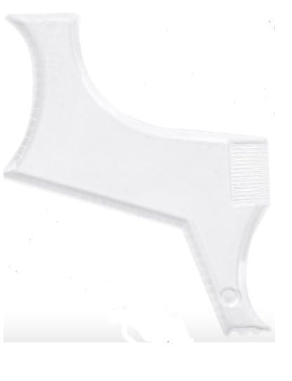 Image of KHUSHI Beard Shaper Tool With Comb For Men, Home And Salon Use, Men Beard Accessories (MULTI)