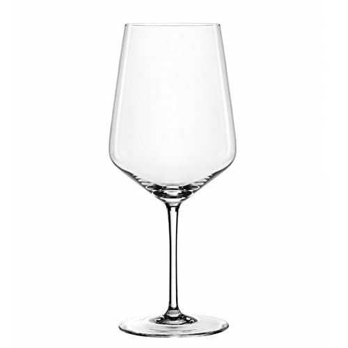 Spiegelau by Libbey 4675201 - Red Wine Glass - Spiegelau Style Crystal Glass - 21-1/4 oz., Clear