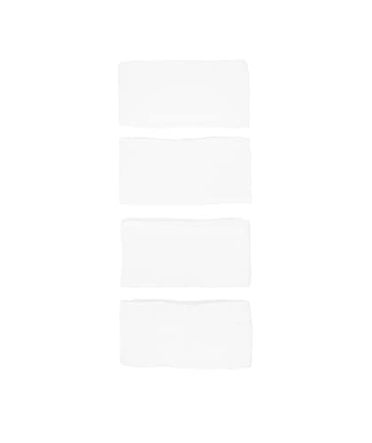 Little Unicorn Cotton Muslin Squares 4 Pack | Nursing, Burping, Feeding, Wiping, Spills | Super Soft and Lightweight Blanket for Baby Boys and Girls | 27.5” x 27.5” | White Set2