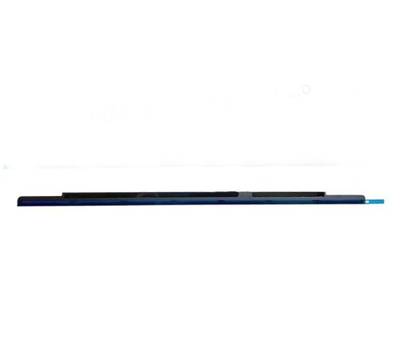 Cover Anteriore Con Logo Per MacBook Air 13 M2 A2681 2022 - Strip In Metallo MATEERKE, Colori Grigio/Argento/Midnight/Starlight
