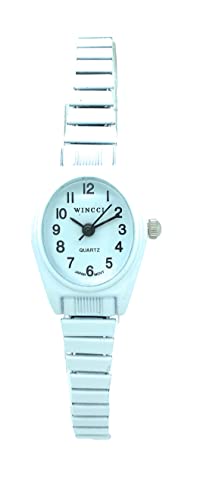 Montre classique femme montre ovale bracelet extensible accessoire mode
