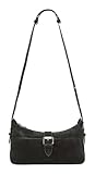 Liebeskind Baguette S Ren Suede, Hobo Donna, Nero