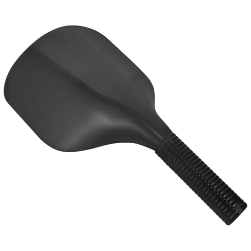 Housoutil Mascarilla Facial Protectora para Corte de Pelo Negra de Plástico Cubierta Ergonómica para Peluquería y Salón de Belleza Protección contra Salpicaduras de Laca para Uso