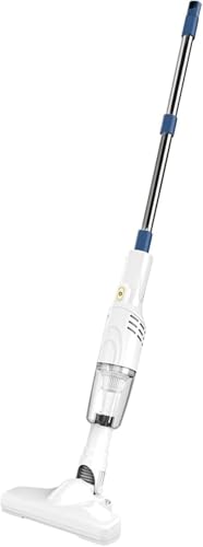 Générique Aspirador Escoba Inalámbrico, Escobas Eléctricas, Aspirador Sin Cable, 30Mins/1200 mAh con LED, Cepillo para Suelo Mejorado, Ligero y Silencioso - para Alfombras, Suelos Duros, Pelo de