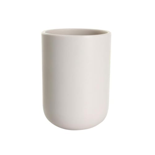 RabyLeo Gobelet de bain de bouche de couleur unie, tasse à brosse à dents simple de couleur unie, porte-brosse à dents 1 pièce, 300 ml (kaki)