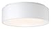 Access Lighting - HI Access 50941LEDD-WH/ACR Transitional LED Flush Mount from Radiant Collection in White Finish