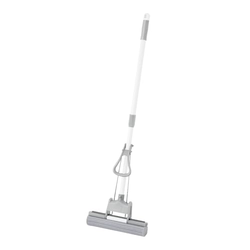 Royalford CleanTech 27cm PVA Magic Mop RF12838 with Long Iron Handle 10X Absorbency Professional Cleaning