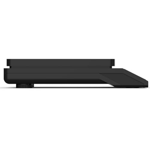 Báscula digital recargable 10kg 1g negra miniatura 2