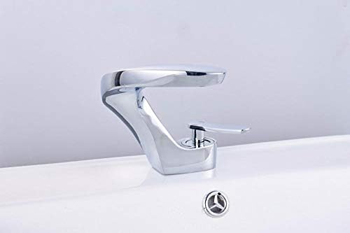 Robinet d'évier anti-calcaire en bronze huilé pour salle de bain eau chaude froide