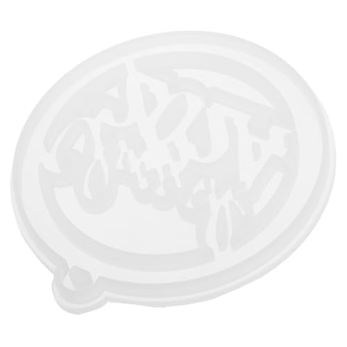 Beatifufu Molde de Silicona Transparente para Llavero Graduación Molde Colgante DIY Resistente para Manualidades y Regalos Personalizados