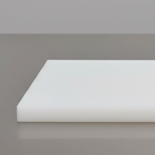 TrueCraftware Tabla de Cortar de Cocina Extra Gruesa 18" x 24" x 1.12" Plástico Blanco con Superficie Antideslizante Doble Cara Apta para Lavavajillas miniatura 4