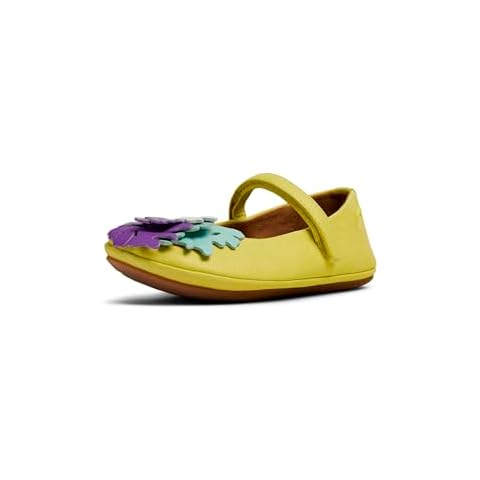 Camper Boy's Girl's Yellow Mary Jane Shoes Cover