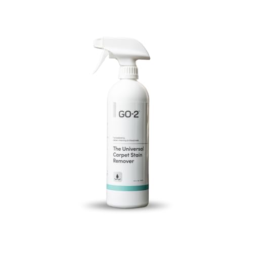 GO-2 Universal Carpet Stain Remover, Liquid, Citrus Scent, 24 OZ, Scented, for Carpet