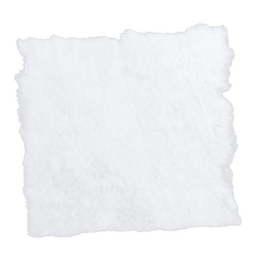 BCOATH Fake Christmas Blanket Holiday False Carpet Cotton Blanket Snow Decorations Christmas Twinkles Snow Fake