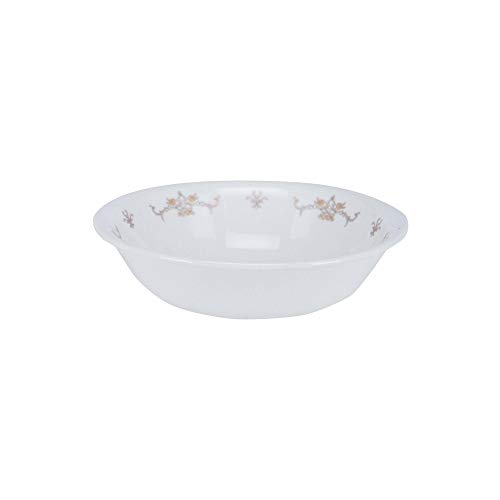 HomeStop Corelle Round Imperial Printed Vegetable Bowl (White_Single)