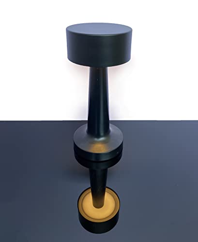 Lamps Portable Cordless Bar Table Lamps,3W LED Integrated Light 3000K Warm Color,Rechargeable and Dimmable Reading Light of Touch Sensor,for Bedside Tables,Coffee Tables,Hotels and Restaurants,2ps