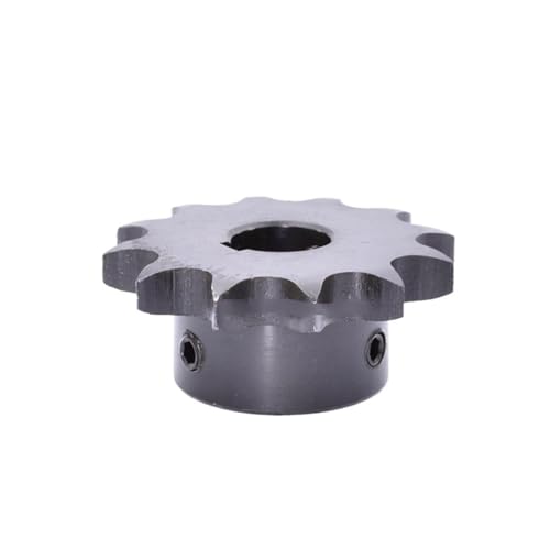Bevel Gear Pinion Hardware Mechanical 1pcs 20T 08B Industrial Drive Sprocket Wheel Steel Chain Gear Keyway Bore 10-22mm(18mm (Keyway 6mm))