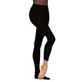 Theatricals Adult Convertible Tight Pantyhose: Smooth Waistband for Comfort Black S T5515