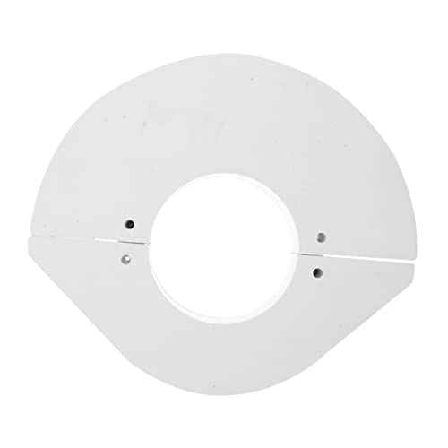 Ciieeo 2 Pcs Drainage Plates Water Fitting Easy Installation for Reserved Compact Design for Bathroom Use