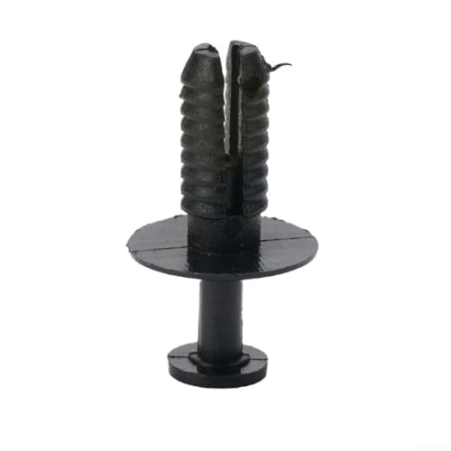 Desiumite 20 remaches expansibles de plástico negro, retenedor tipo empuje para molduras y molduras exteriores de coche E30/E39/E46/E53/E60