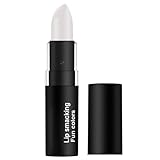 Lápiz labial de larga duración, terciopelo mate, resistente al agua, no se decolora (blanco)