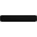 NavePoint 2U Blank Rack Mount Panel Spacer for 19-Inch Server Network Rack Enclosure Or Cabinet Black
