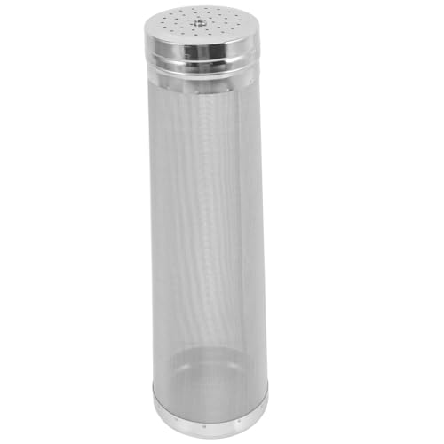 STOBAZA Stainless Steel Filter Wine Mesh Strainer Metal Filtering Tube