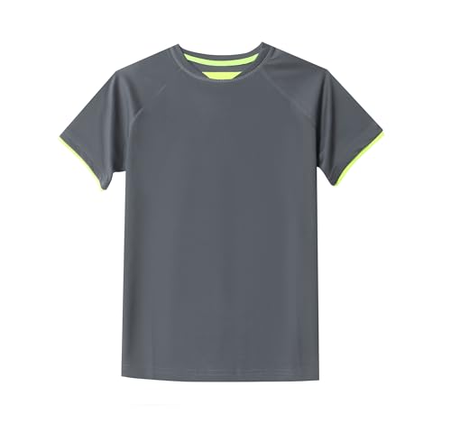 Image of DANI CHINS Boys Loose Athletic Short-Sleeve Shirt and Active Mesh Shorts Set