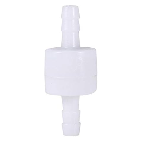 Broco 6mm Inline Check Valve Fuel Inline Check Valve One Way Non Return Check Valve Plastic Water Non Return Valves Oil Water Gas Air One Way Non Return Cover