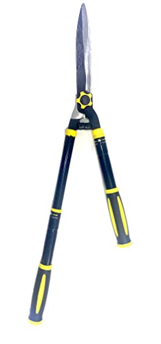Jon Bhandari Tools Extendable Hedge Shears – 30” Telescopic Handle Garden Pruning Shears | Heavy Duty Manual Hedge Trimmer & Cutter for Bushes, Trees & Shrubs