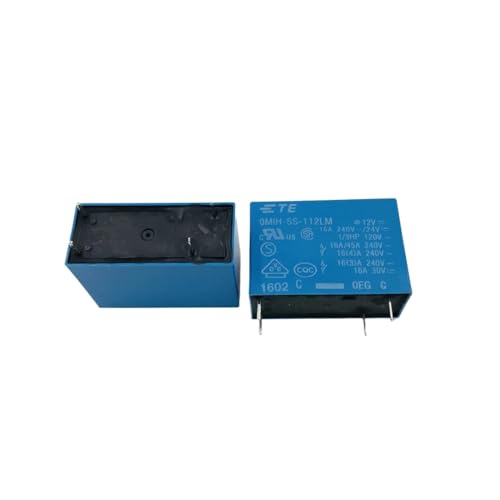 Relé OMIH-SH-112LM de 4 pines y 16A con apertura frecuente para placas de circuito