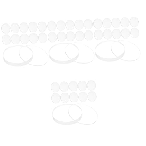 Disques transparents acryliques Alipis de haute precision pour creations et artisanat