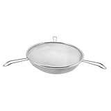 VICASKY Edelstahl Honigfilter Mit Stativ Für Imkereibedarf Feinmaschiges Sieb Zur Verunreinigungsfilterung Langlebiges Metallsieb Für Honiggewinnung