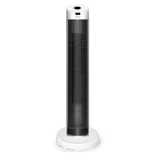 gridinlux® | Ventilador de Torre 79 cm | 45W | 3 Velocidades | Sistema oscilante | Silencioso | Oscilación 75º