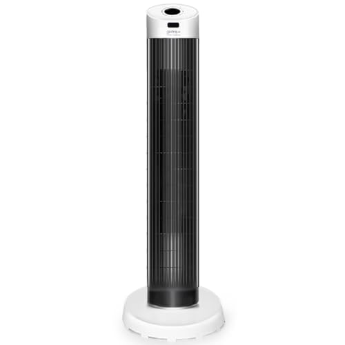 gridinlux® | Ventilador de Torre 79 cm | 45W | 3 Velocidades | Sistema oscilante | Silencioso | Oscilación 75º