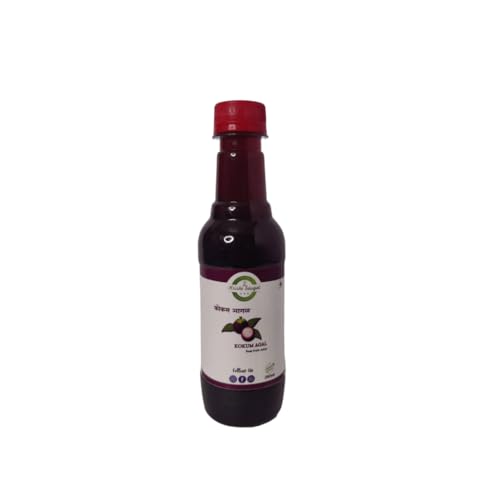 Krishi Saugat Pure Kokum Extract 250ml | Unsweetened & Natural Souring Agent for Drinks & Curries | Vitamins A, B3, C, Iron & More