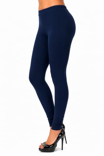 Image of DO IT Creation Women's Cotton Regular Fit Leggings Multi Color Combo Pack of 4