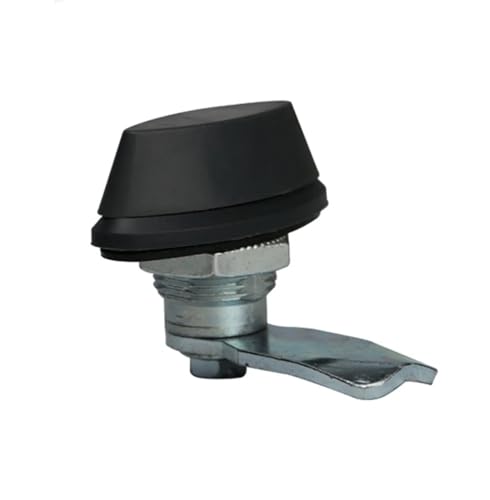 MS414 Switch Control Box Cabinet Handle Lock High and Low Voltage Distribution Cabinet Lock 1Pcs(Black)