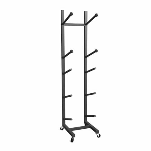 Scaffale multiuso per attrezzature sportive, organizer in metallo resistente per skateboard, snowboard, sci, scooter, soluzione salvaspazio per casa e palestra
