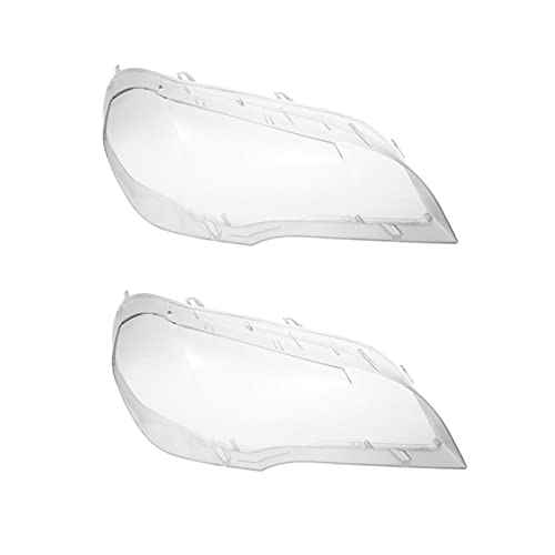 Couvercle de lentille de phare anti-buée pour réparer les optiques usées de X5 E70