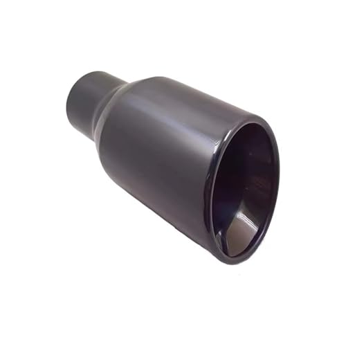 Embout d'échappement voiture pour look sportif silencieux noir 101mm